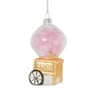 Kersthanger suikerspin - glas - 10.6x6x5.6 cm